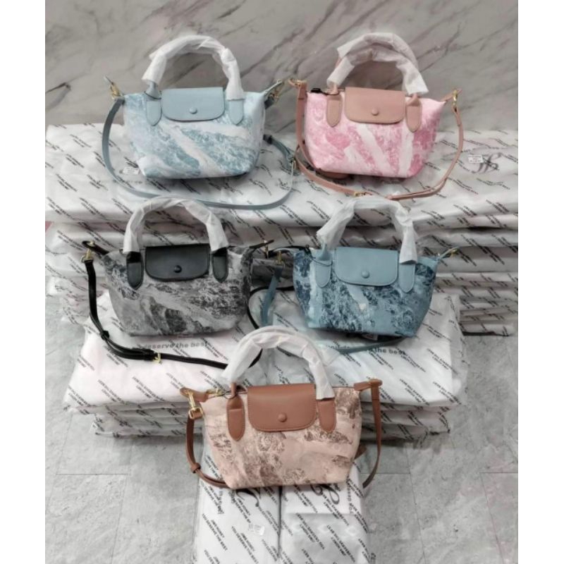 DELPHINE BAG JIMS HONEY | TAS SELEMPANG WANITA MOTIF