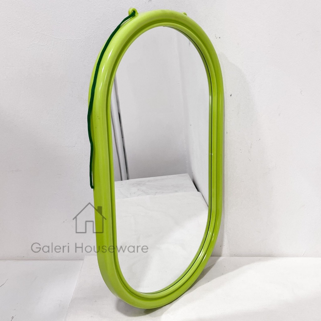 OVAL MIRROR MASPION/ CERMIN GANTUNG/KACA GANTUNG/ CERMIN OVAL/CERMIN DINDING KACA DINDING/CERMIN MAK