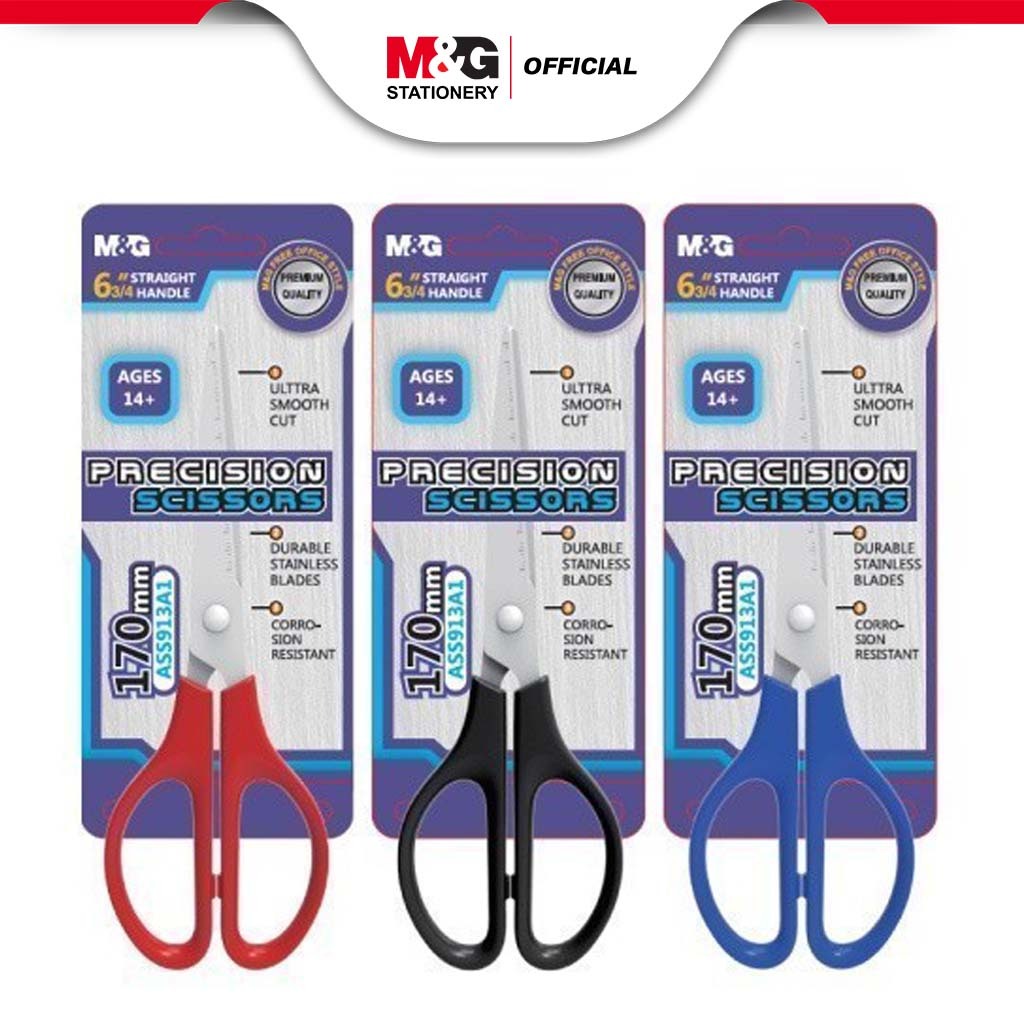 

M&G Straight Handle Office Scissors 17 Cm
