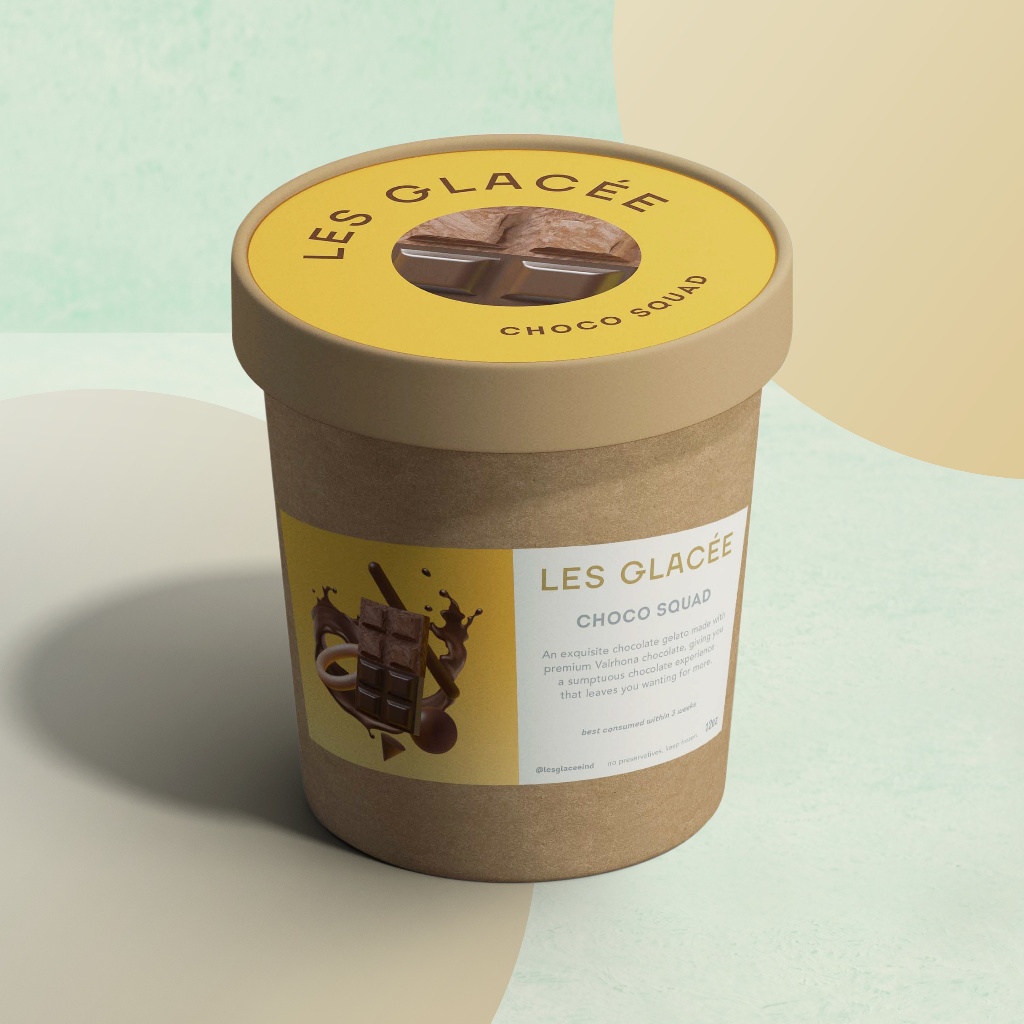 

[CLASSIC] CHOCO SQUAD GELATO COKLAT COKELAT | Rasa premium