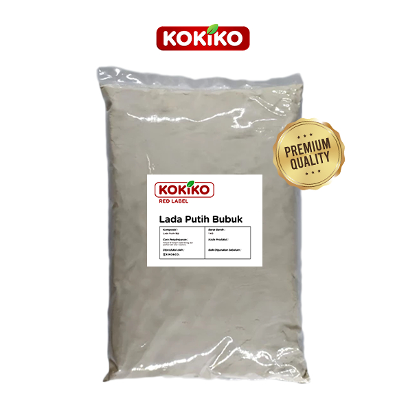 

KOKIKO Lada Putih Bubuk / White Pepper Powder 1 KG
