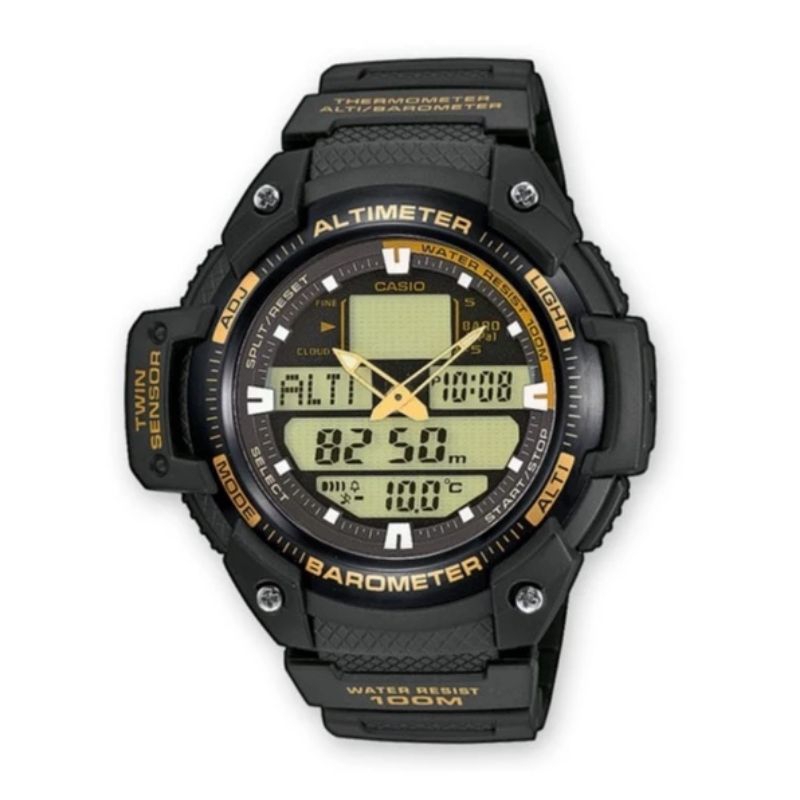 Jam Tangan CASIO SGW400H 1B2 BAROMETER