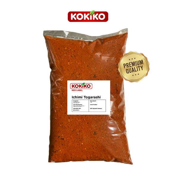 

ICHIMI TOGARASHI / CABAI BUBUK JEPANG KOKIKO - 1 KG