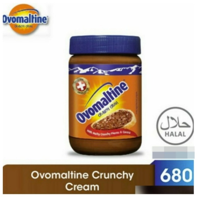 

Ovomaltine Choco Crunchy Cream 680gr - Gosend Grab Only!!!