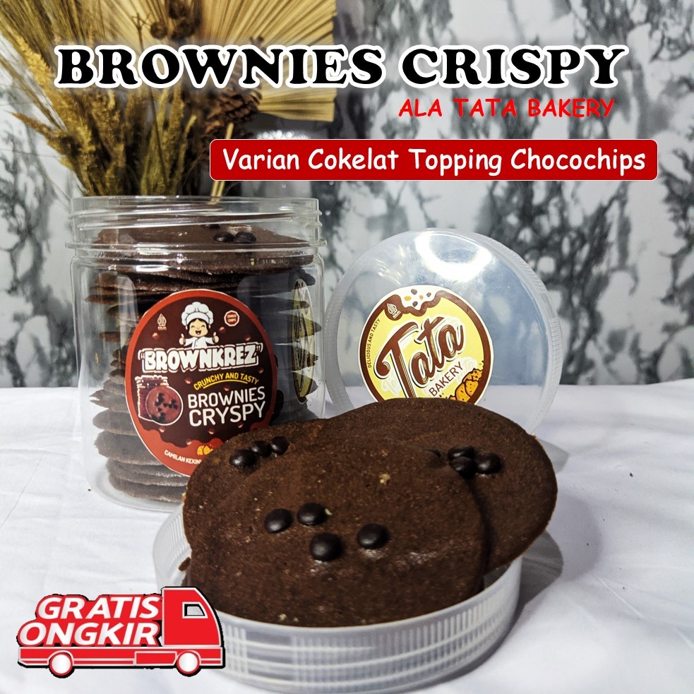 

Brownies Krispi 1 Toples Murah - Kue Brownis Kering Super Gurih