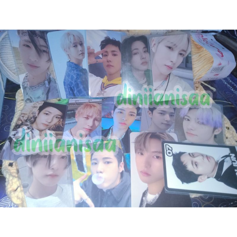 Official Photocard AAB Renjun Renjun Boom Renjun kecebur lucky draw glimo pob sm store Renjun Ridin 
