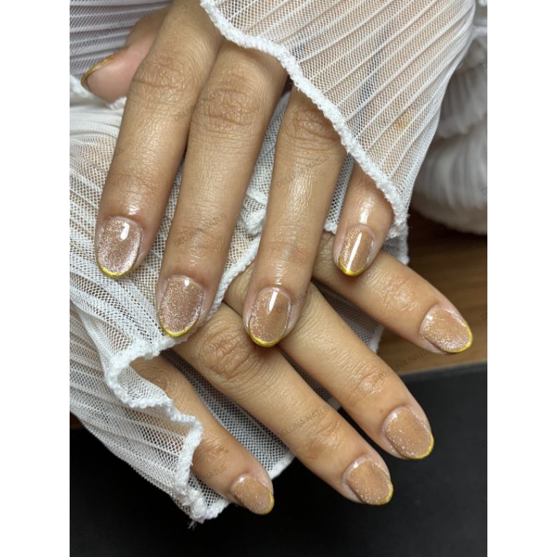 KOREAN NAIL ART / FAKE NAILS / KUKU PALSU LUCU / CUSTOM NAIL ART/ DELUNA NAILS 'CAT EYES'