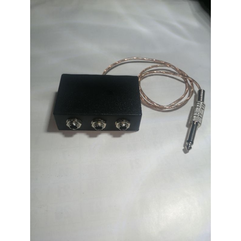 Converter mic - paralel mic - converter soundcard - paralel mic vocal - mono 3 channel
