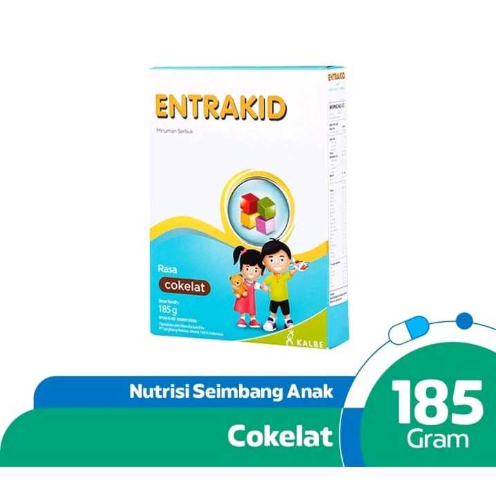 

Entrakid coklat 185g - nutrisi seimbang anak