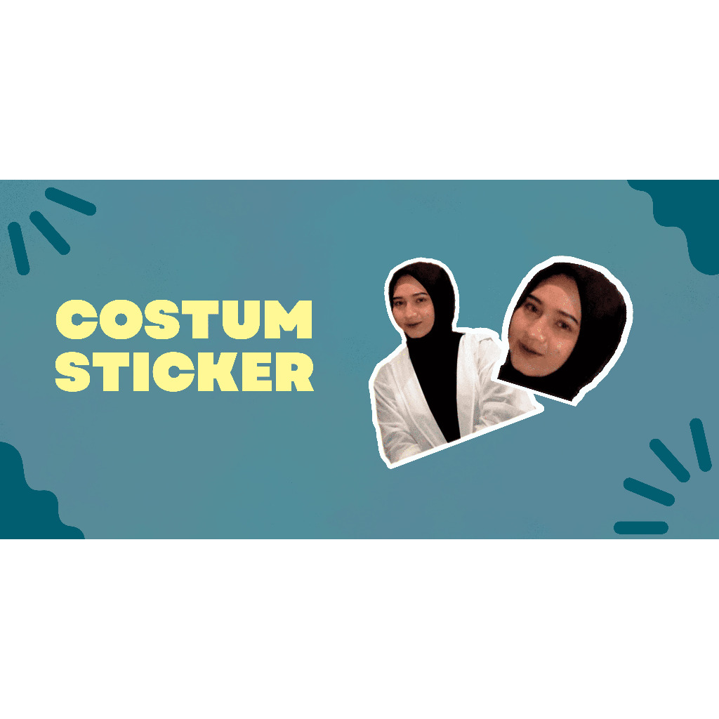 

STICKER COSTUM MUKA & SETENGAH BADAN