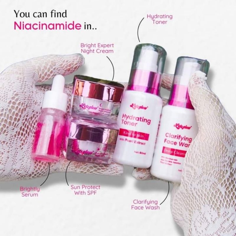 LETSGLOW SKINCARE PAKET WHITENING / SKINCARE ACNE / SKINCARE BPOM/SKINCARE AMAN UNTUK IBU HAMIL & ME