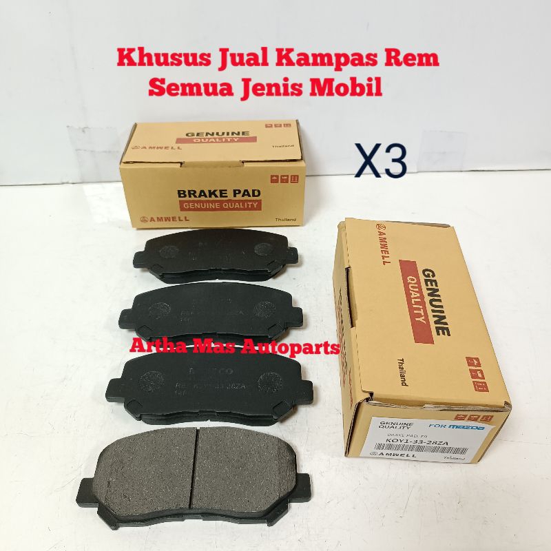 KAMPAS REM DEPAN MAZDA CX5 CX-5  BRAKE PAD MAZDA CX-5