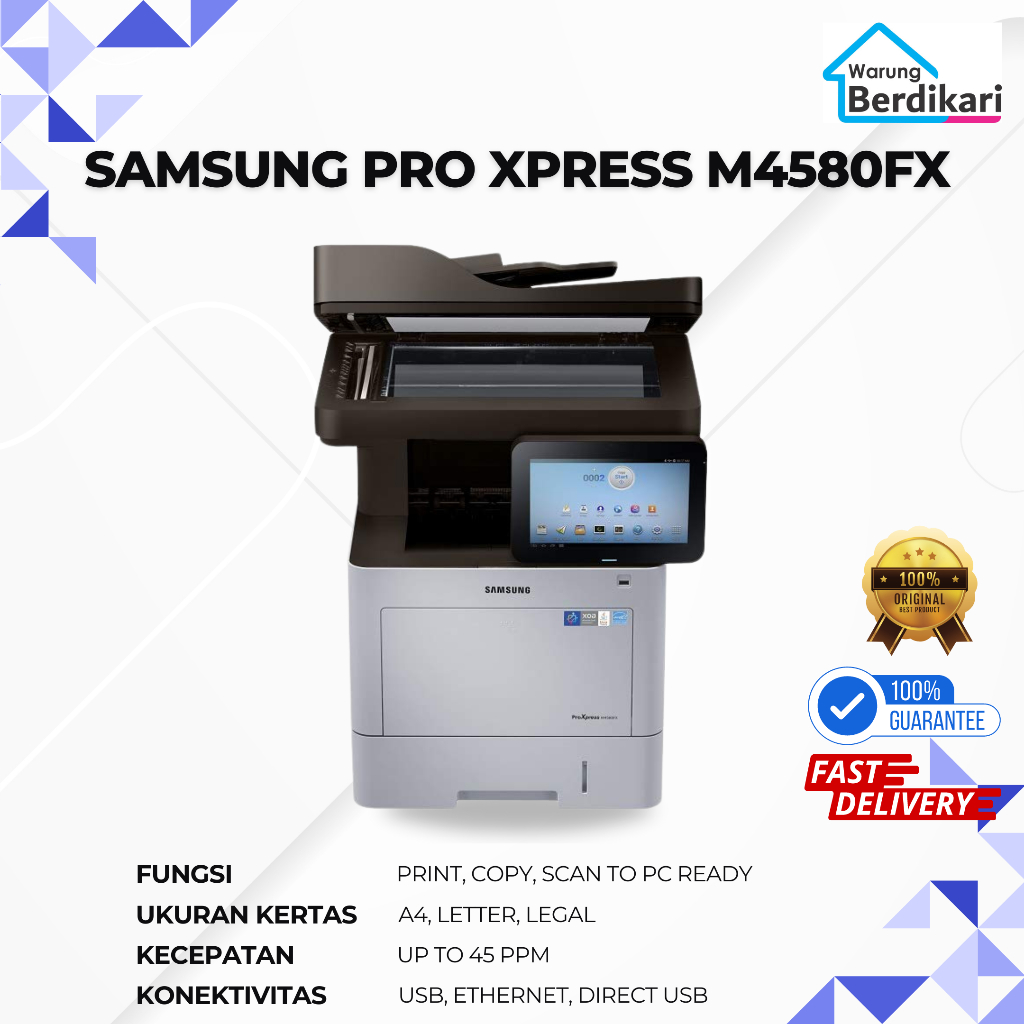 Samsung Pro Xpress M4580fx Multifungsi Printer