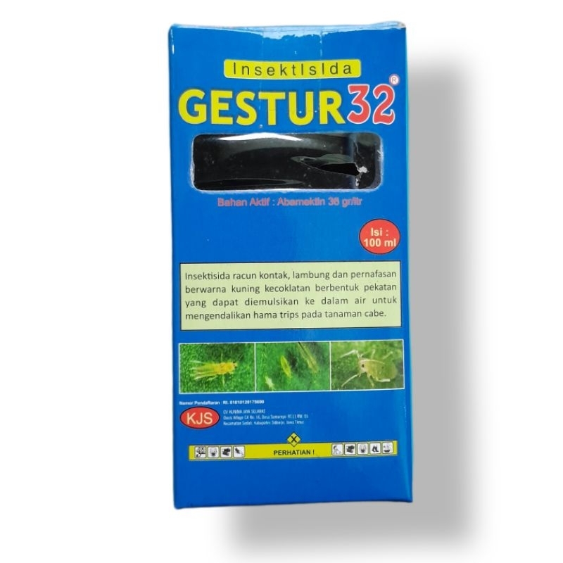 Insektisida gestur 100ml abamectin