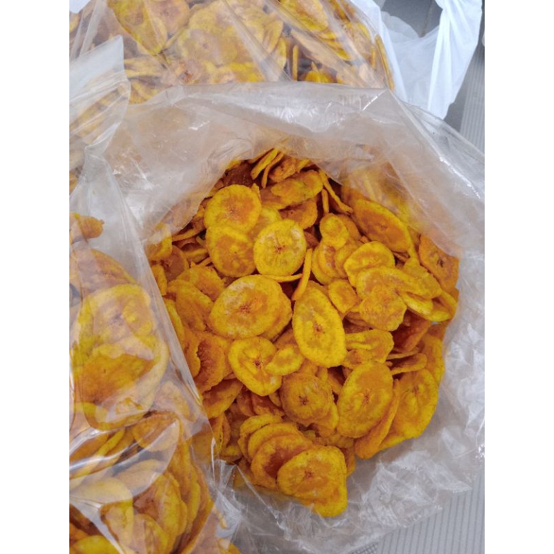 

Keripik Pisang Asin/Gurih Renyah 250gram