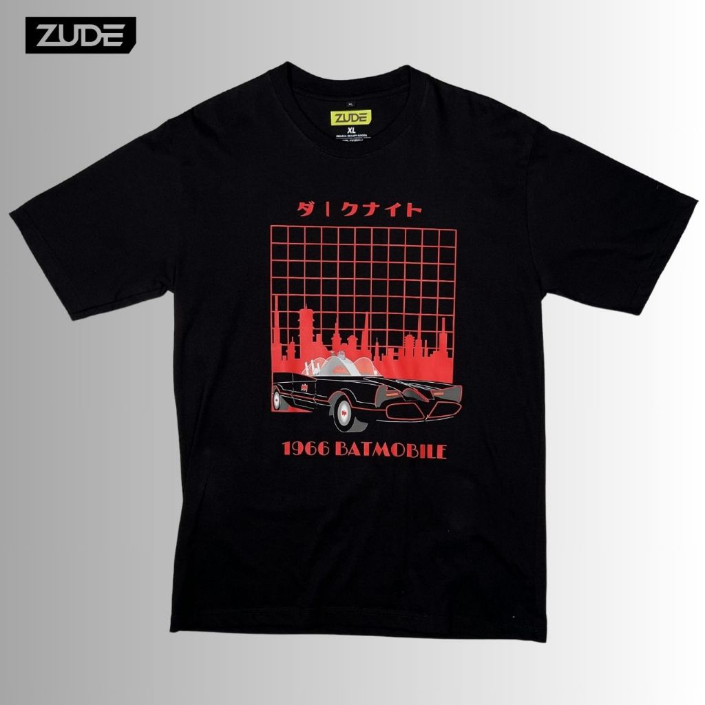 Kaos Tshirt ZUDE Otomotif Batmobile 1966 Batman