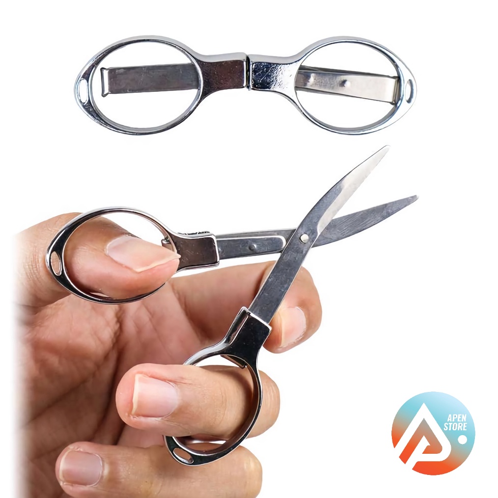 

PRODUK TERBARU APEN Gunting Lipat Stainless Steel Portable Dragon Alloy ATK Barang Unik Murah Lucu J11