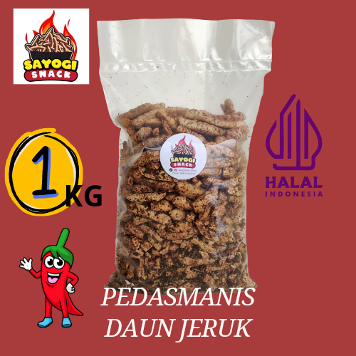 

BASRENG PEDAS MANIS DAUN JERUK 1KG