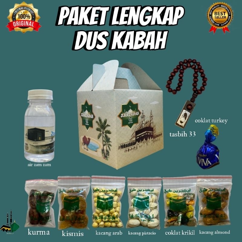 

Oleh Oleh Haji & Umroh Paket Lengkap 25Pcs Murah Original 100% + tasbih