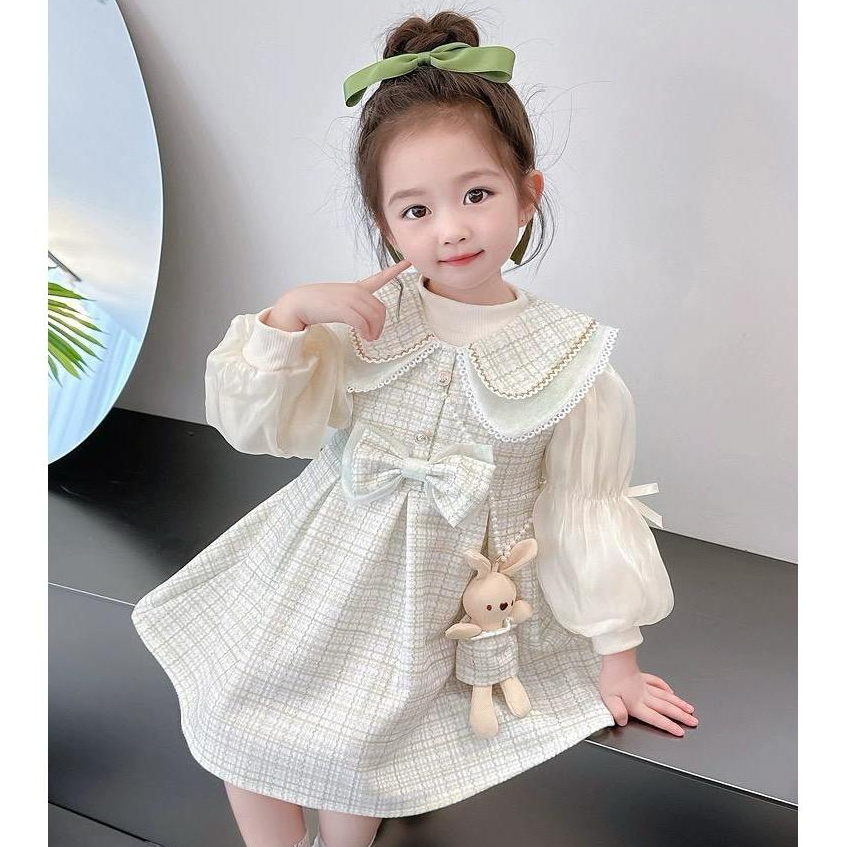 Drues Gaon Gaun Pesta Anak Dres Ank2 Cewe Ultah Pernikahan Formal Kekinian Pakaian Outfit Brokat Cew