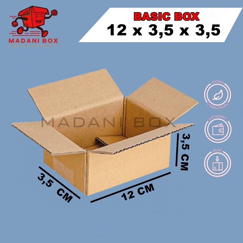 

Kardus Packing 12x3,5x3,5 - Kemasan Karton Box Dus Kotak Packaging Murah