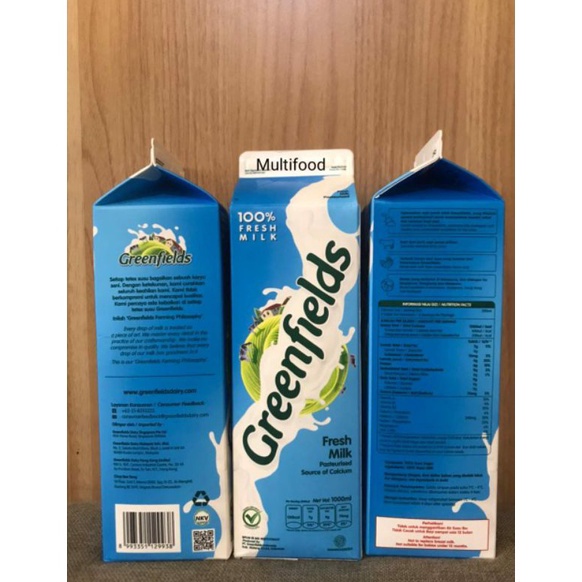 

Termurah Susu fresh milk Greenfields 1 liter susu greenfields Murah 1ml