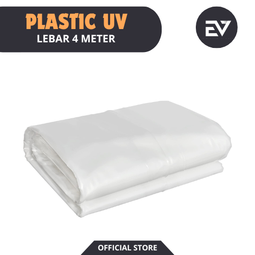 ELVERO STORE - Plastik UV Lebar 4 Meter Plastic Greenhouse 14% 200 Micron