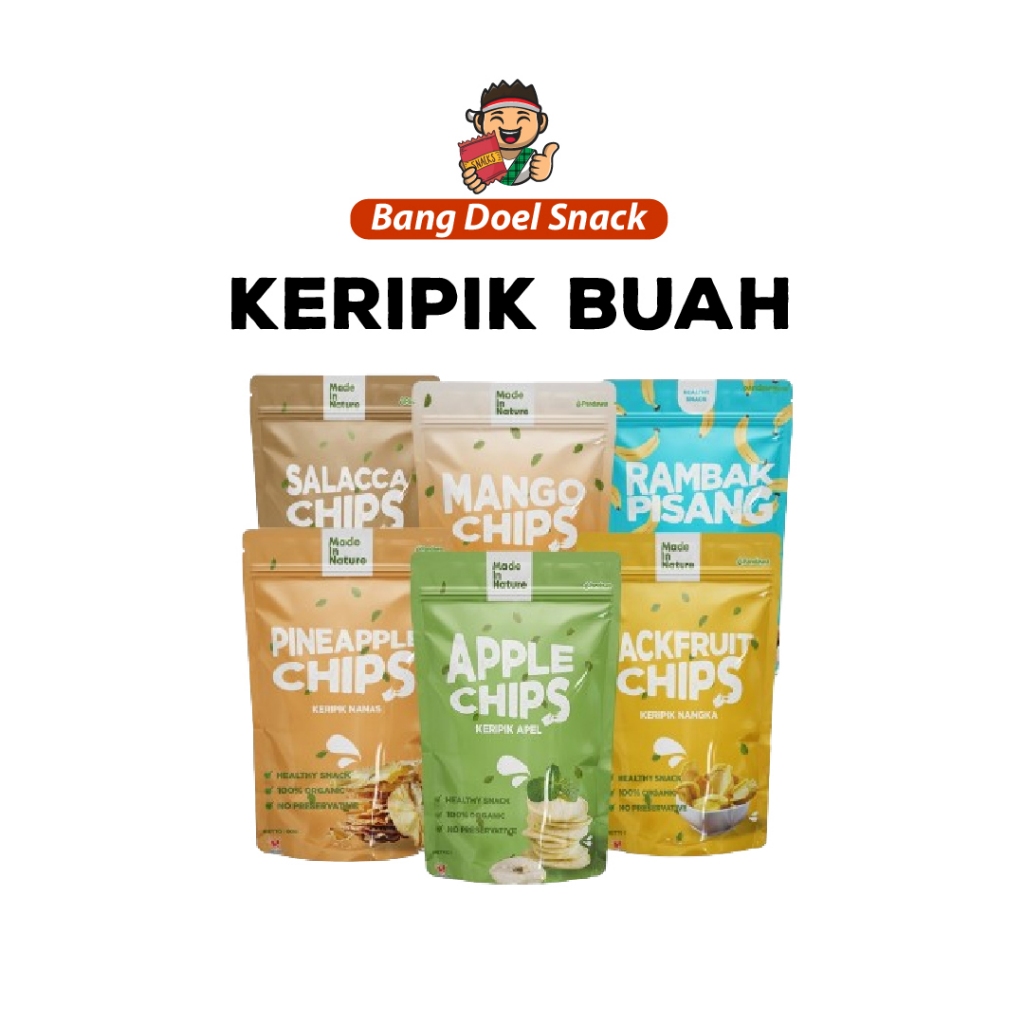 

Pandawa Food - Keripik Buah 70g