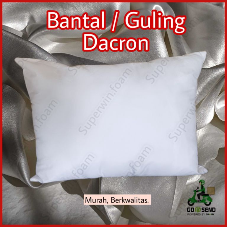 Terbagus BANTAL DACRON  GULING DACRON MURAH KWALITAS 1 BAGUS BANTAL SILICON GULING SILICON
