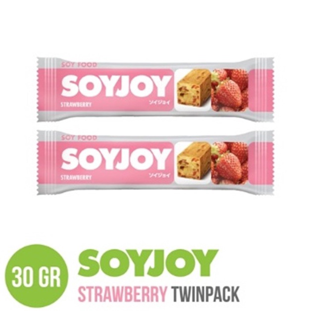 

Termurah SOYJOY Snack Bar Kedelai Strawberry 3gr 2 Bar