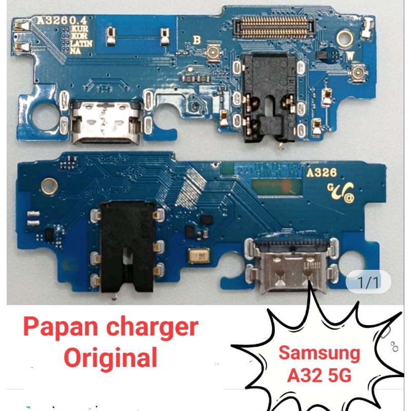 Papan charger Samsung Galaxy A32 5G Original