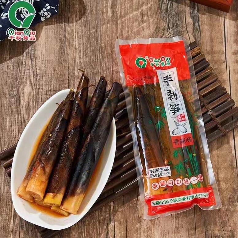 

Termurah Rebung yang dikupas dengan tangan siap untuk dimakan rebung acar lada vegetarian bamboo bambu muda makanan ringan cemilan china import