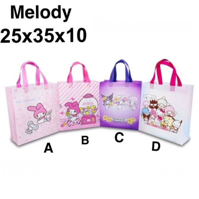

Termurah 1 lusin TOTE BAG GOODIE BAG TAS ULANG TAHUN ANAK MELODY Goodiebag tas souvenir ulang tahun anak tas karakter 25x35x1 Tas Souvenir Ulang Tahun Anak Goodiebag Motif Kartun Premium