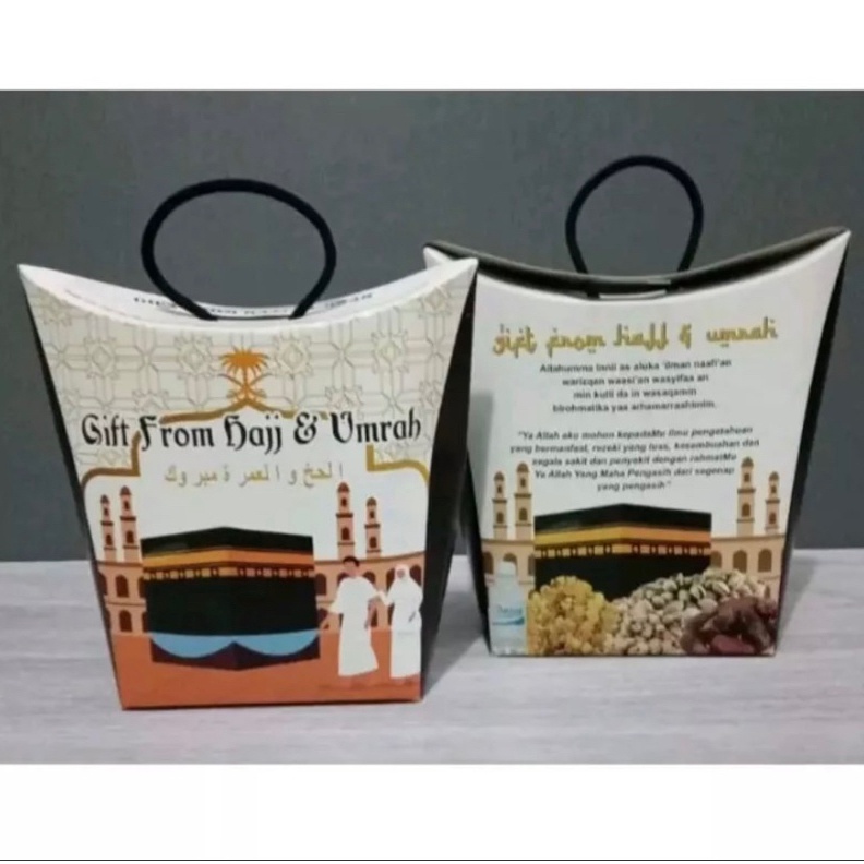 

Terlaris Dus Tali Kemasan Oleh oleh Haji 5 Pcs Tas JingJing Paperbag