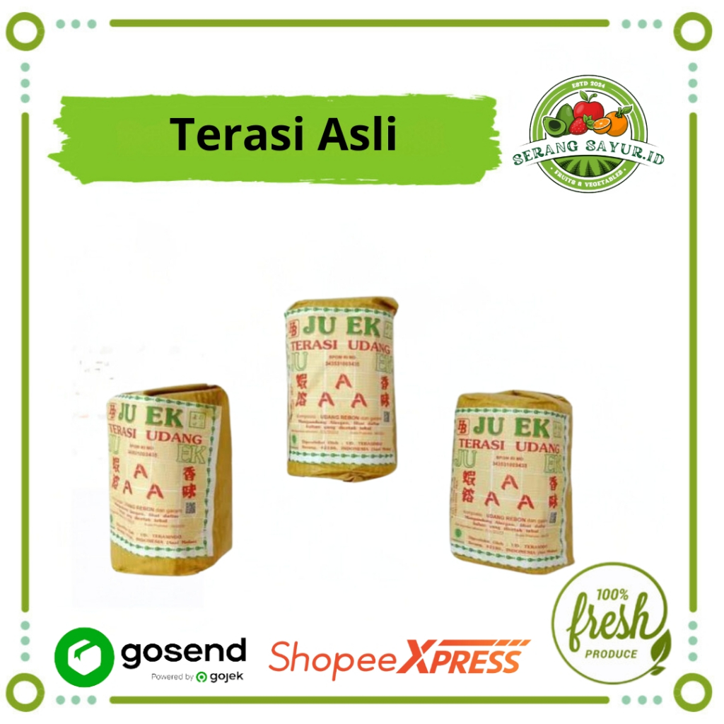 

[INSTAN SERANG] TERASI ASLI 130 GR