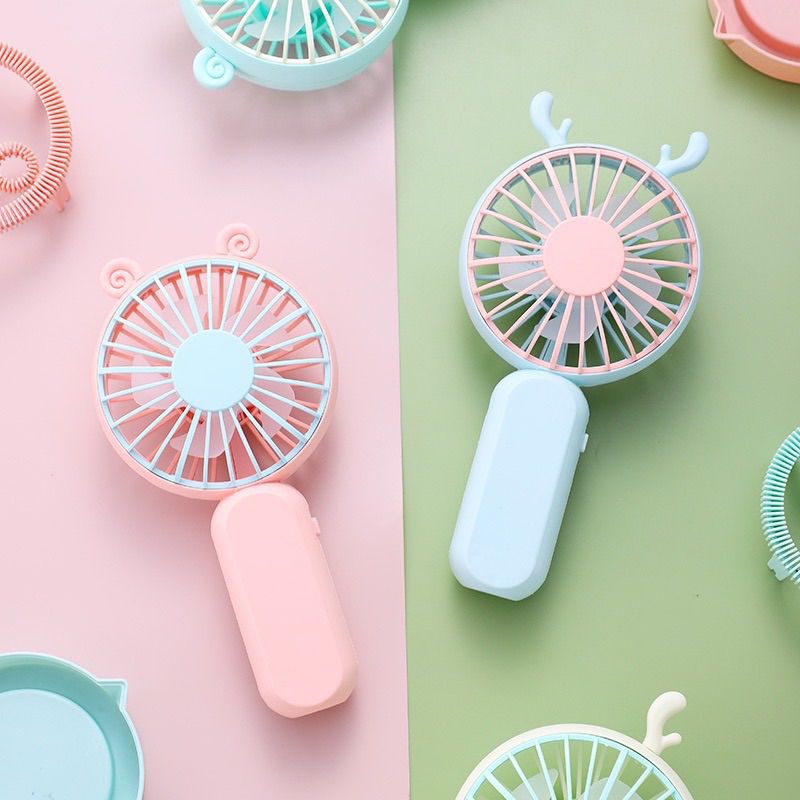Kipas Angin Mini Fan Korea Kipas Mini Genggam Recharger Lucu