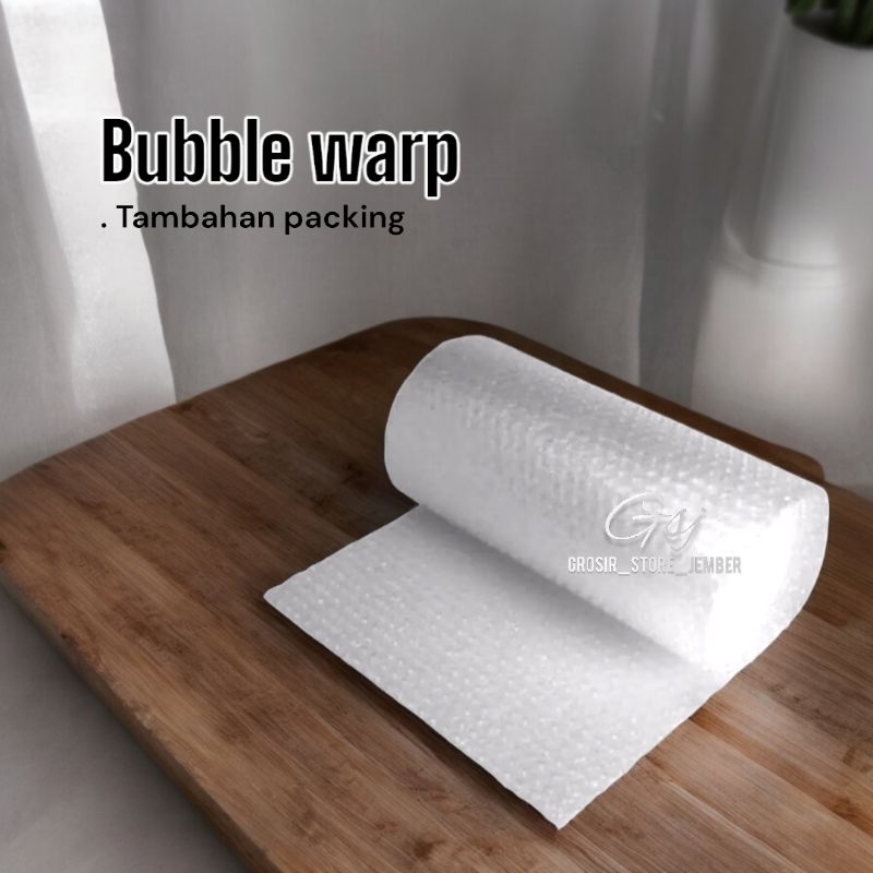 

Bubble warp tambahan packing