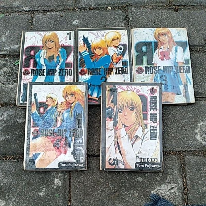 komik second rose hip zero 1-5. ks1