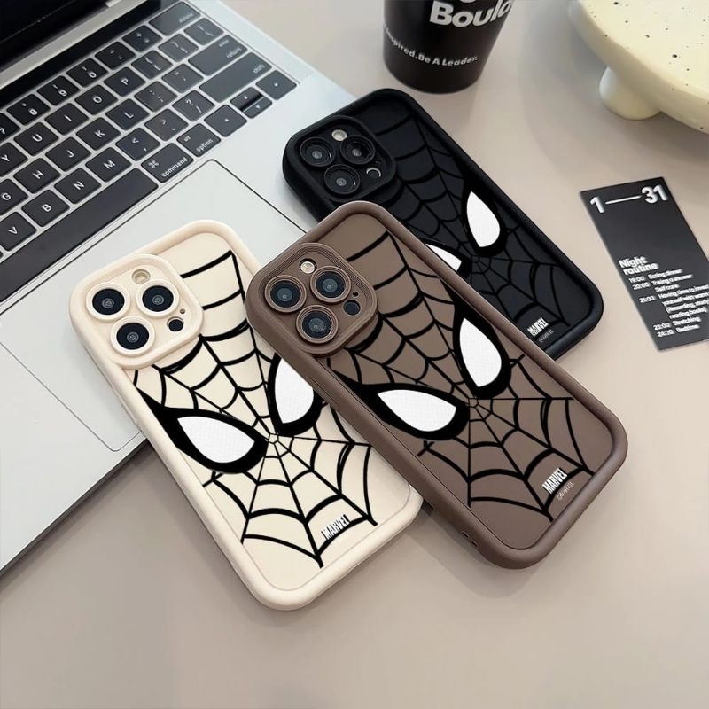 SOFTCASE SPIDERMAN MARVEL ANIME FOR REDMI REDMI12 NOTE8 NOTE7 NOTE8PRO NOTE9 9A 9C REDMI10 12C 11A P