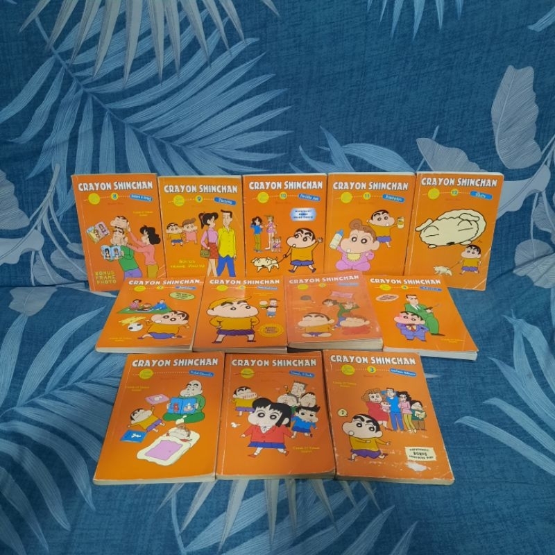 Komik Crayon Shinchan Edisi Khusus Vol 1-12 Satuan Lengkap Sinchan Spesial