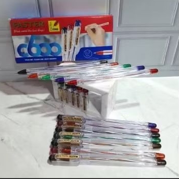 

D3W! Pulpen Faster C600 Hitam Murah (12pcs)