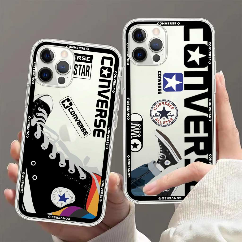 Softcase ITEL - ( CONVERSE ) - Clear Case ITEL S23 / A70 / A60 - A60S / P55 5G - Case Bening - Softc