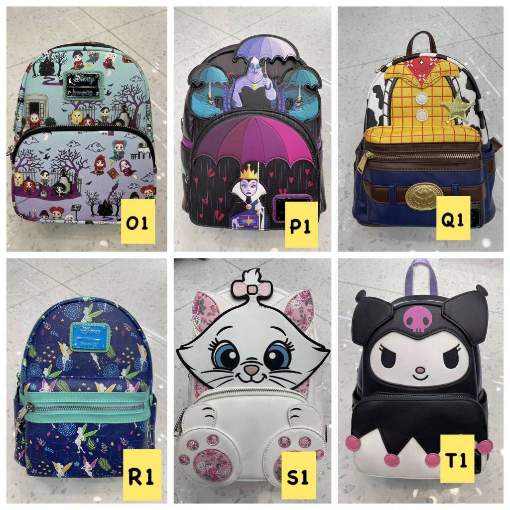 TAS Wanita Lucu TAS LOUNGEFLY DISNEY- TAS IMPORT CHINA-TAS RANSEL LUCU