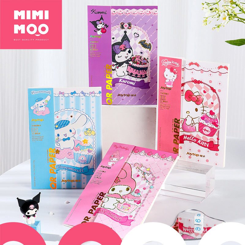 

MIMIMOO Buku Tulis A4 B5 Karakter Sanrio Lucu Cinnamoroll Kuromi