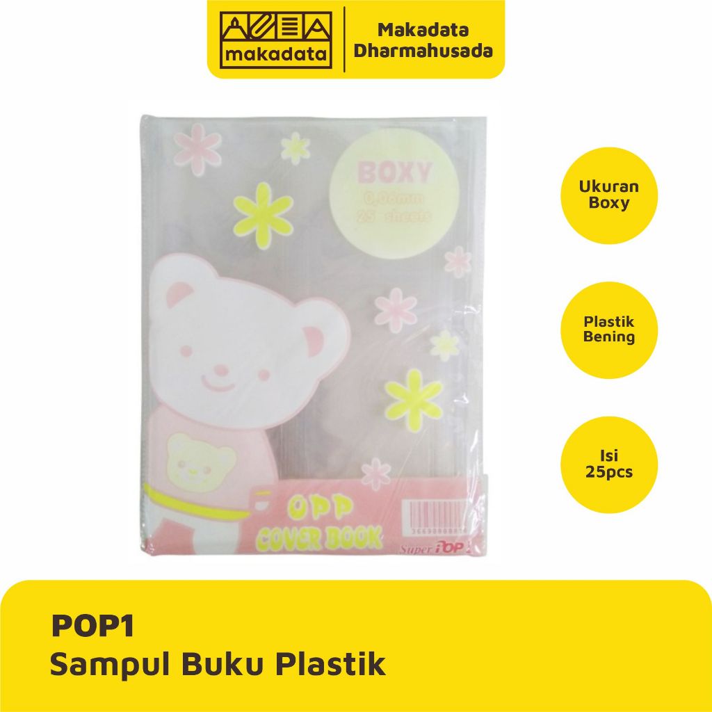 

SAMPUL BUKU PLASTIK BENING UKURAN BOXY PANDA (ISI 25 LEMBAR)