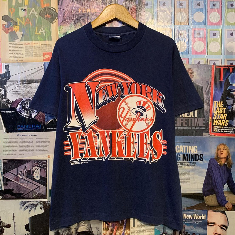 Tshirt vintage 1993 MLB Baseball New York Yankees Original