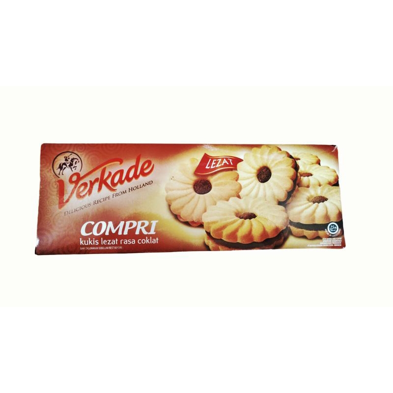 

Verkade Biskuit rasa cokelat / Verkade Compri chocolate cookies 160 gr