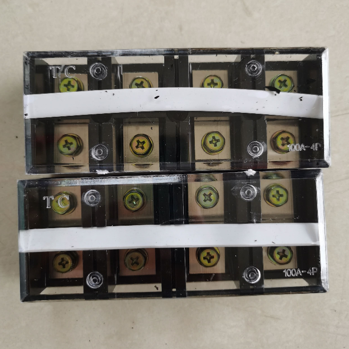 Terminal Block 100A 4P - Terminal Block Kaca TC-1004