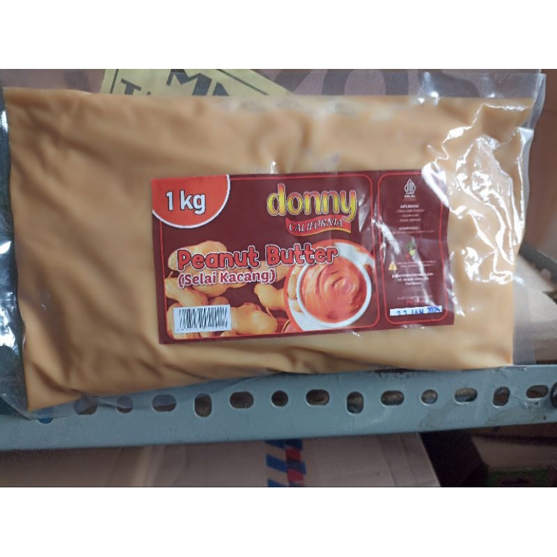 

selai kacang donny california peanut butter 1 kg