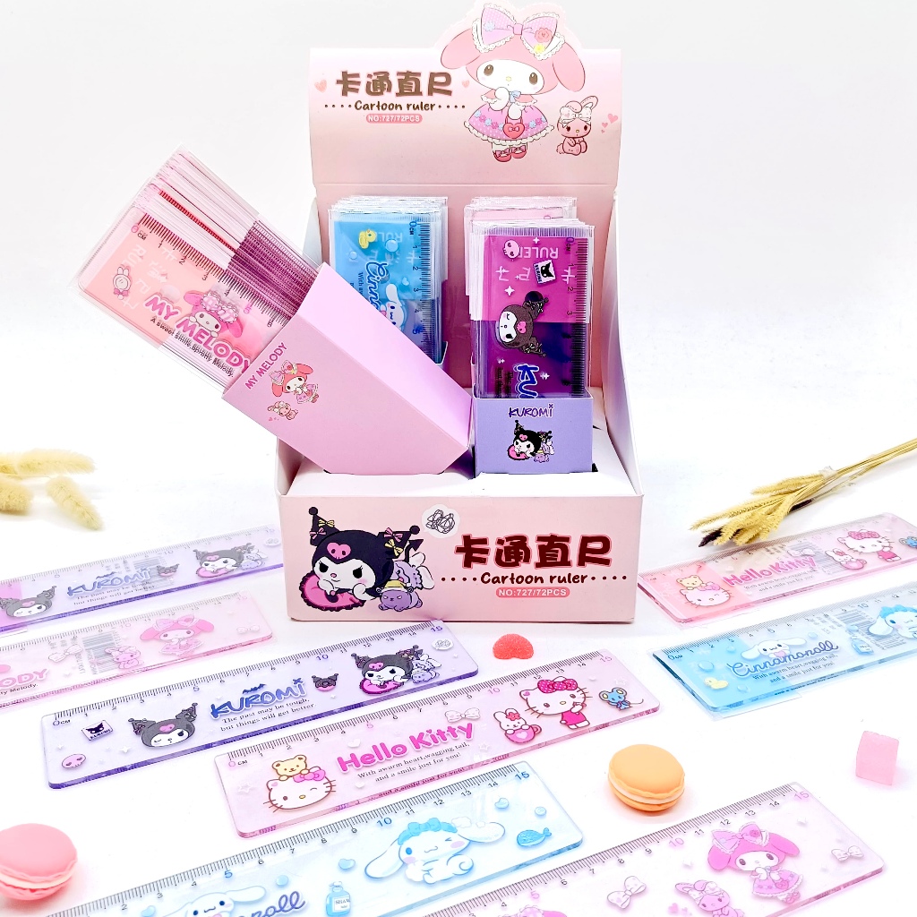 

(15 CM) PENGGARIS 727 SANRIO / RULER KUROMI CINNAMOROLL